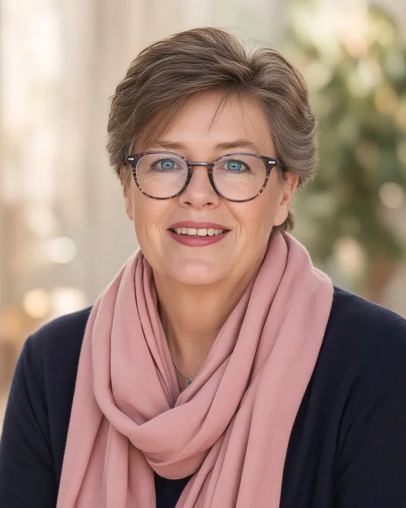 Portret van Irene, rouwbegeleider